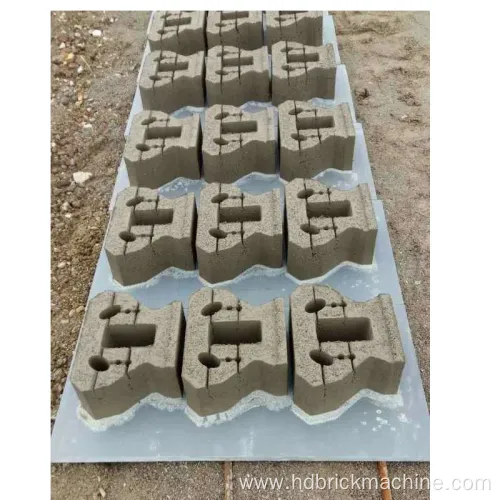 Paving Concrete Brick PVC Pallet for Egypt (1100*850*22mm)